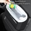 1pc Car Seat Back Storage Box Cup Holder Organizer Tray Tissue Box for Tesla Model 3 Y