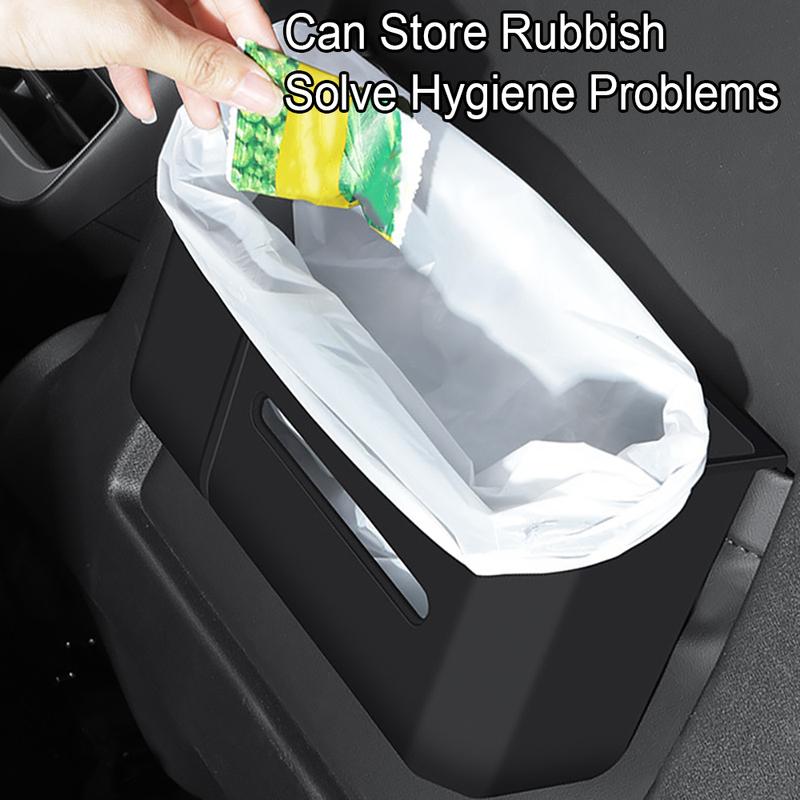 1pc Car Seat Back Storage Box Cup Holder Organizer Tray Tissue Box for Tesla Model 3 Y