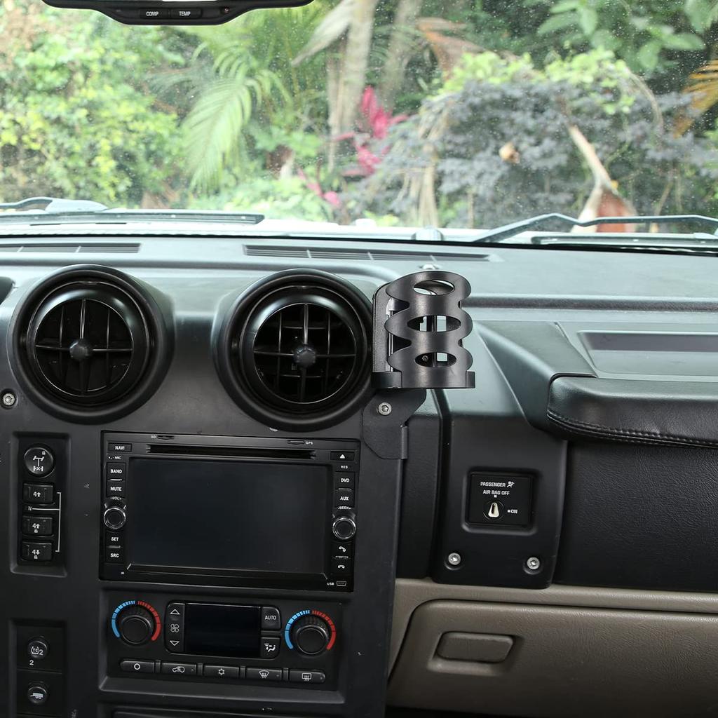 Car Drink Cup Bottle Holder for Hummer H2 Car Drink Holder for Water and Air Conditioner Car Accessories Holder, Holder, (2003-2007), Multi-Functional