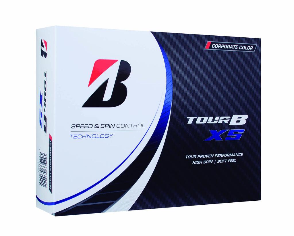 BRIDGESTONE TOUR B XS Golf Balls (2022 Model) - Pack of 12