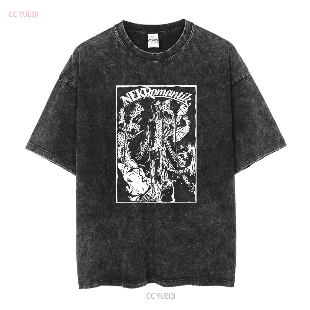 Vintage Y2K Nekromantik T Shirt Red Size L Horror Movie RARE vintage Washed Stretched fashion Unisex Soft homme