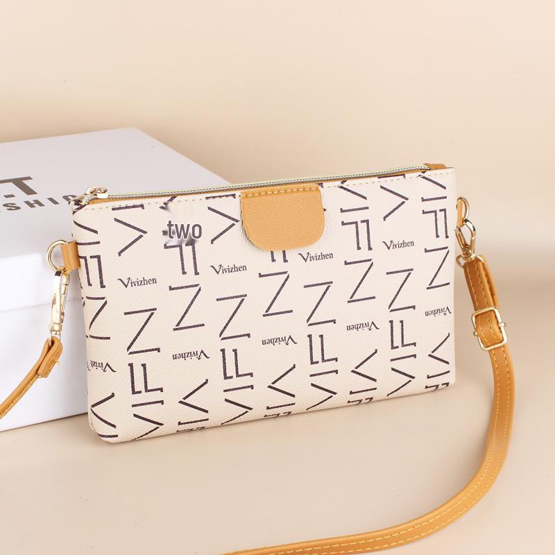 Ladies' 2023 Fashion Print Small Square Crossbody Bag