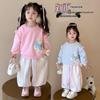 2025 Girls' Mermaid Sweatshirt Set: Cute and Fashionable Two-Piece for Spring & Autumn