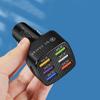 6 Ports USB Car Charger QC 3.0 Quick Charge Phone Charger For Cars 33W Fast Charger  For iPhone 13 12 11 Samsung Xiaomi