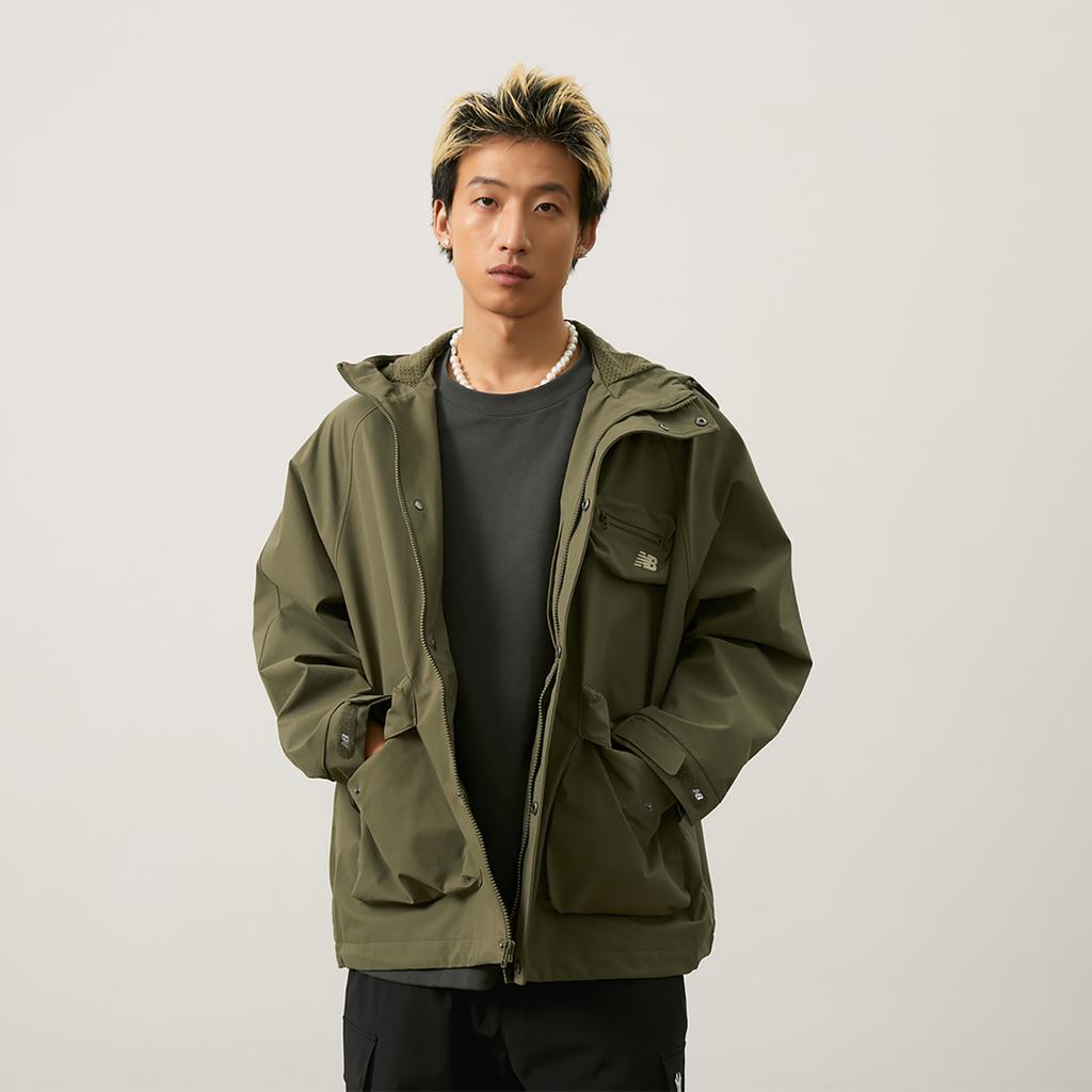 New Balance Jacket Unisex Army Green AMJ43309-DRC