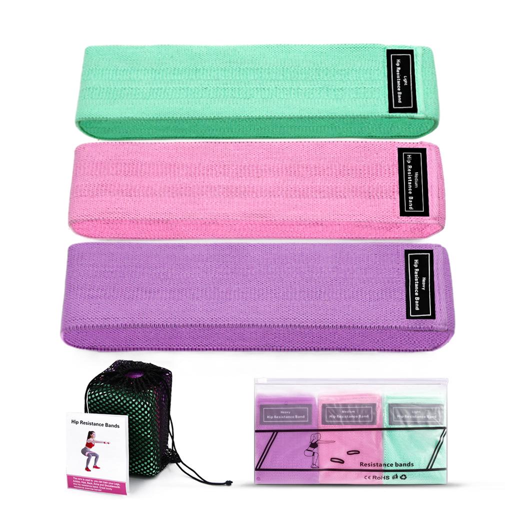 Non-Slip Resistance Bands: Glute & Hip Lifting Set for Men & Women