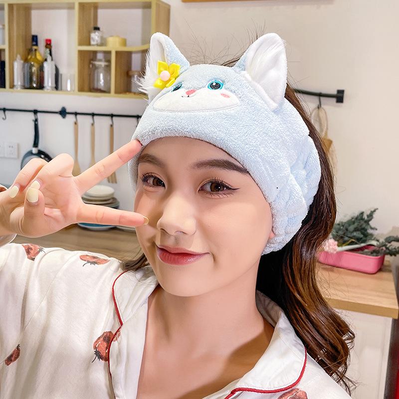 Plush Cute Headband for Girls: Wide, Sweet, Hair & Makeup Accessory