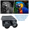 R6 850nm Infrared 1080P HD 5X Digital Zoom Hunting Telescope Outdoor Day Night Dual Use 300m Binoculars Night Vision Device
