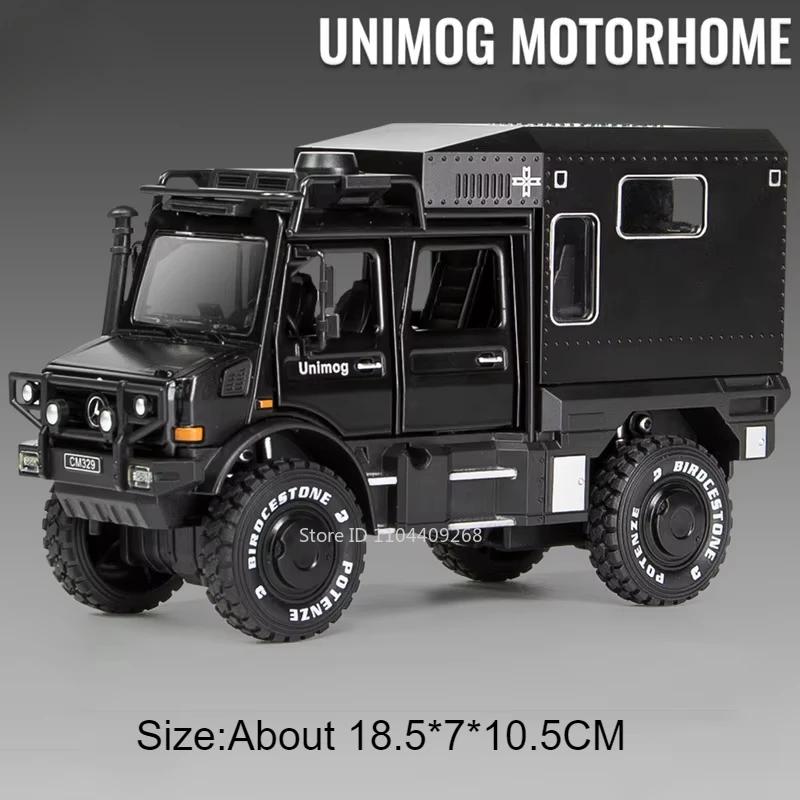 

1:28 Scale X-Class Exy 6x6 U5000 Toy Car Model Music Light Pull Back Doors Opened Off-road Vehicle Models Kids Educational Toys