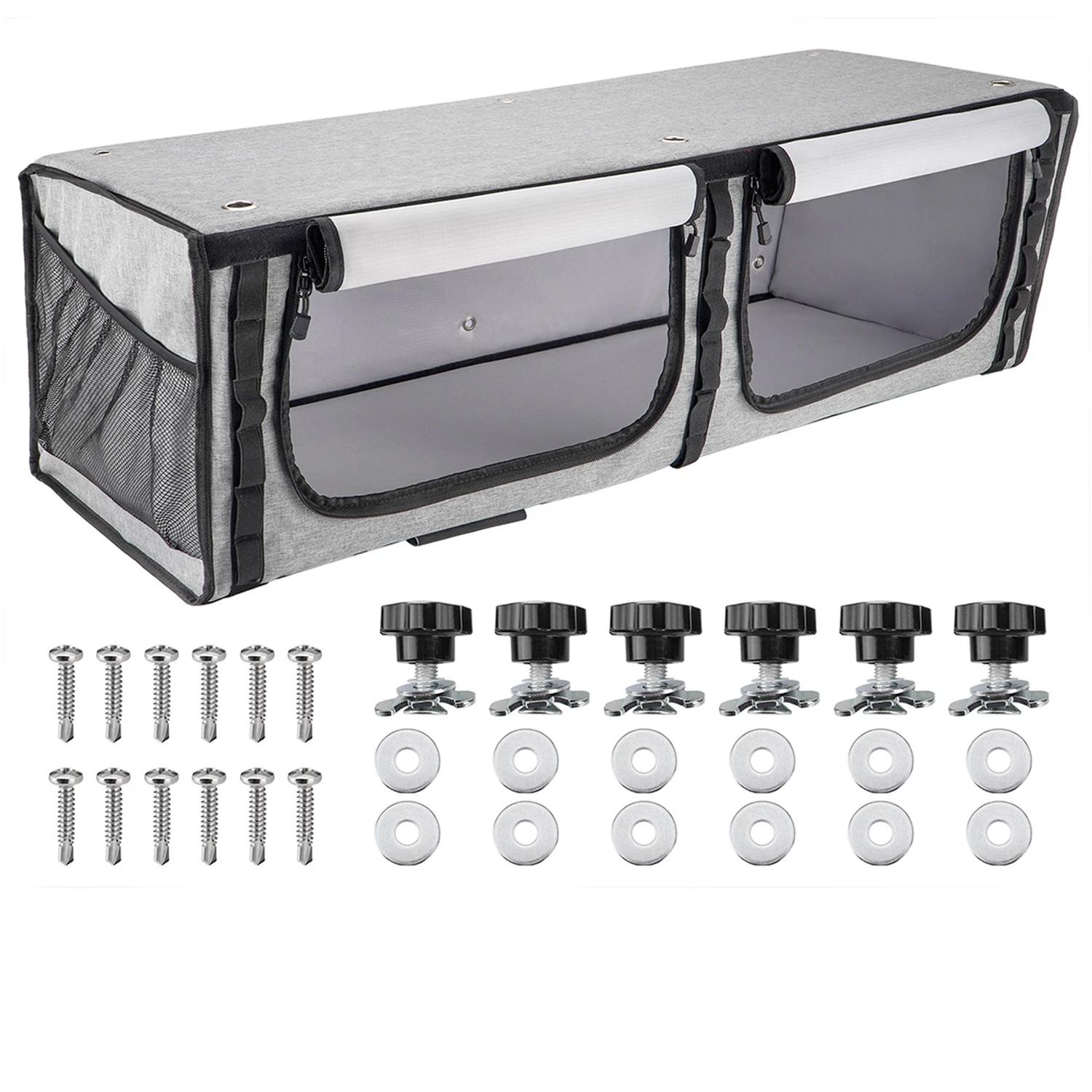 

36-Inch Motorhome Overhead Storage Cabinet Soft Overhead Storage Box For Fiat Ducato/Sprinter/Ford Transit Panel Vans/Campervans kits
