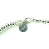 Great TIFFANY&Co. TIFFANY&Co. Blue Heart Tag Beads Bracelet Silver AG925 Women Used