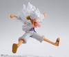 TAMASHII NATIONS ONE PIECE Monkey Luffy 155mm Painted Movable Figure S.H.Figuarts D. -Gear 5- Approx. PVC&ABS