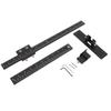 Cabinet Hardware Jig Aluminum Alloy Cabinet Handle Template Punch Locator Drill Template Guide for