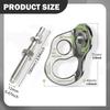 Climbing Anchor Hanger Hardware Versatile Fixed Point Holds for Home Gym Caving Protection