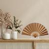 2PCS Acrylic Fan Display Stand, Clear Fan Display Holder Base Easel, Folding Fans Holder Easel, Japanese Chinese Hand Fan Stand, Fans Organizer for