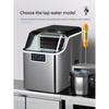 Large Capacity Ice Maker 30KG/35KG Square Ice Cubes Making Machine Commercial Small Milk Tea Shop Ice Maker