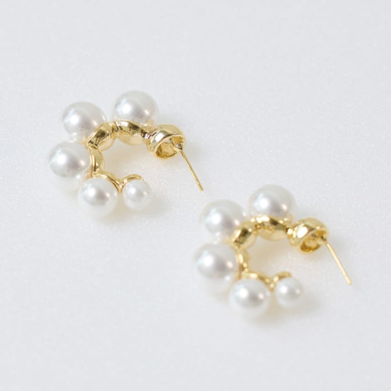 Les Bijoux Philosophy LB_Pearl ring earring