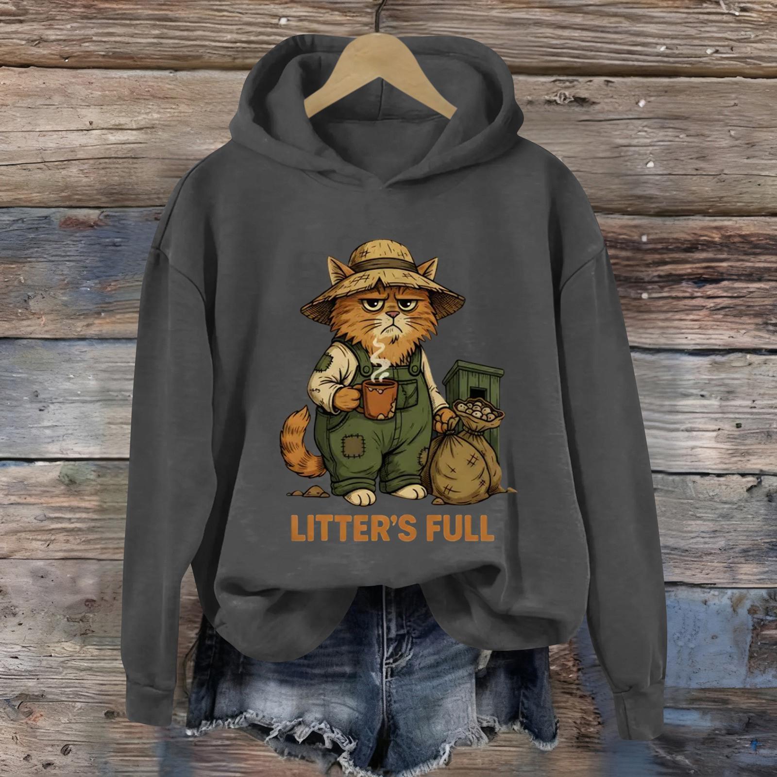 

Women s Fashion Daily Versatile Casual Sweatshirts Long Sleeve Hooded Top Sweatshirts M