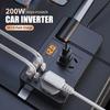 Universal Car Inverter High Power DC 12V/24V To AC 220V Power Adapter Multifunction QC 3.0 USB/PD/Type C Charger