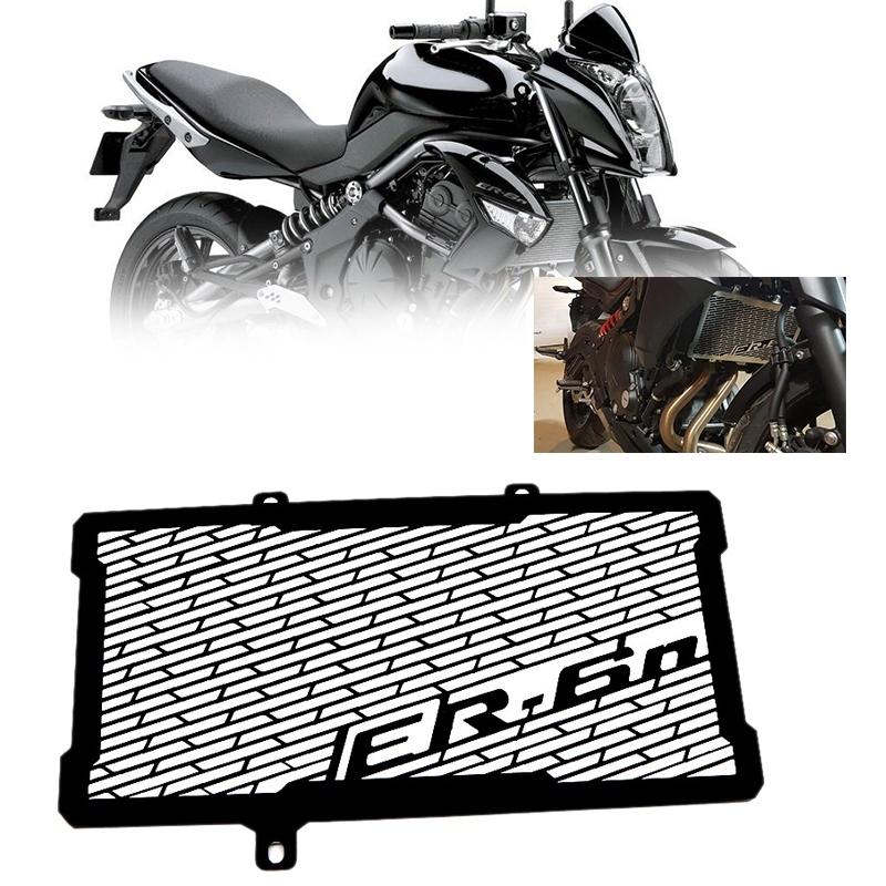 A28G-Motorcycle Radiator Guard Protector Grille Grill Cover For Kawasaki Ninja ER-6N ER-6F ER6N ER6F ER 2012-2016