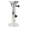 Boat Seat Pedestal Aluminum Alloy 360 Degree Swivel 335 to 490mm Adjustable Height Pedestal for RV Yacht Marine