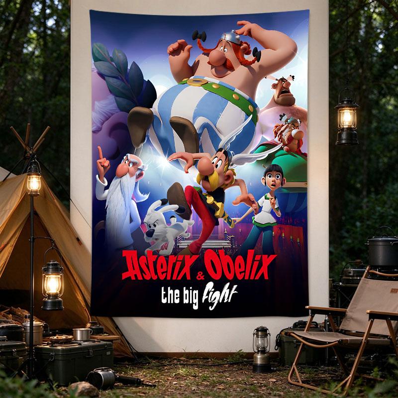 Asterix Obelix Der große Kampf Animationsfilm Poster Gruppenkunst Druck