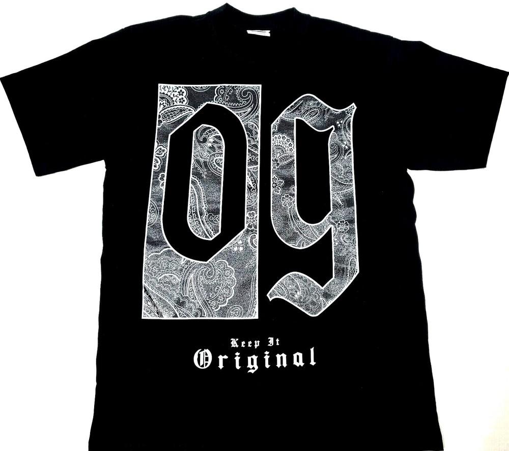 Original Gangster T-shirt OG Urban Streetwear Men s Tee Black New Unisex T-Shirt XXXXL