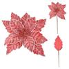 Artificial Maple Leaf Artificial Christmas Flower 28cm Gold Champagne Christmas Flower Christmas Tree Decorative Flower