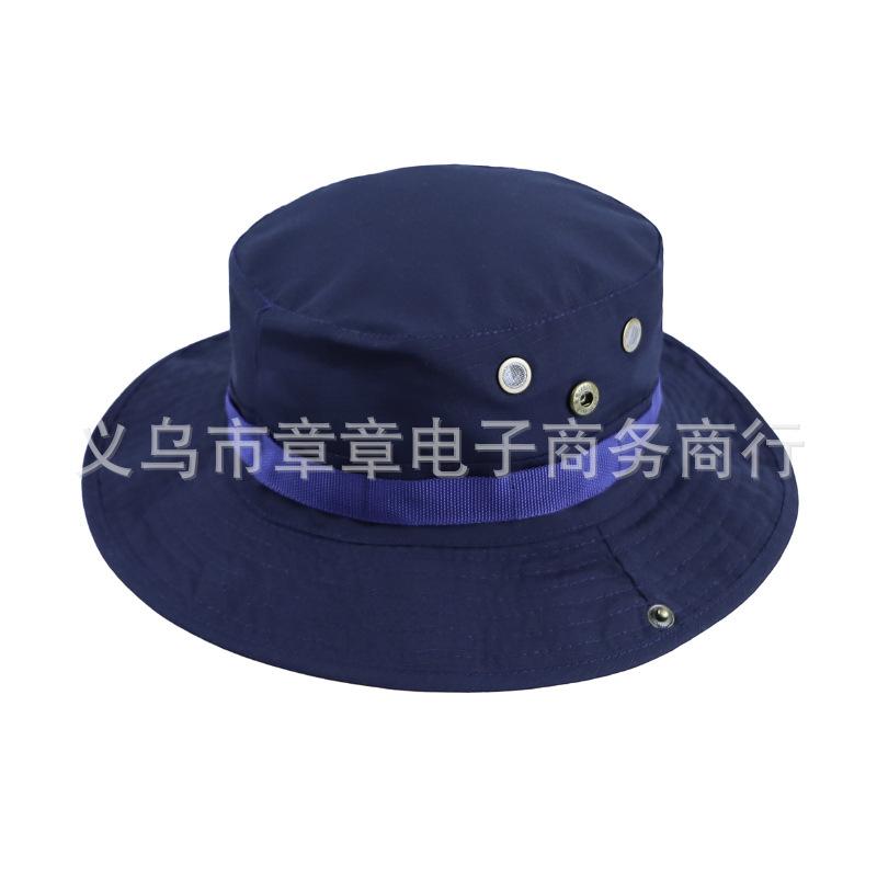 Military fan round-brimmed hat, outdoor hat, python pattern hat, camouflage hat, hiking sun hat