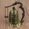 Bronze Buddhist Bell Ornament Alloy Bronze Bell Statue Dragon Bell Decoration  Home Office Decor