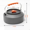 Camping Cooking Set Cookware Dinnerware Pots Kettle Including Carrying Bag for Home