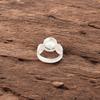 Natural Selenite Gemstone 925 Solid Silver Jewelry Handmade Women Ring For Gift RR-1-42