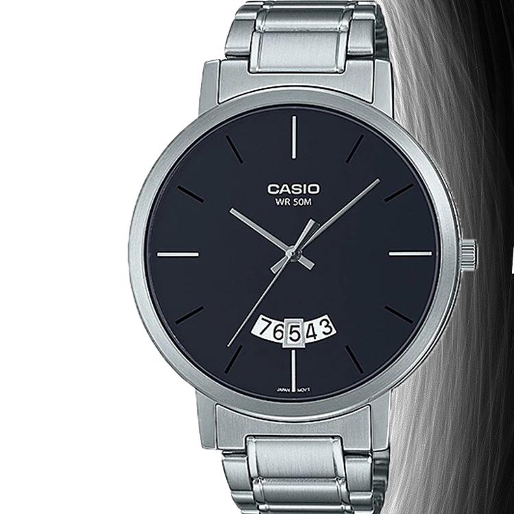 Casio Men Standard Series Black Watch MTP-B100D-1EV MTP-B100D-1EV
