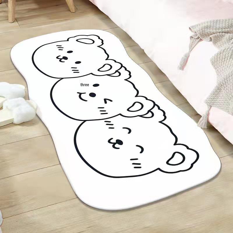 Children's Cartoon Non-slip Bedside & Bay Window Carpet