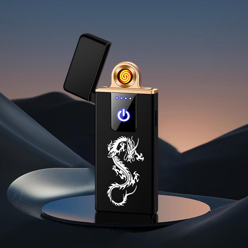 2024 New Design Rechargeable Mini Kitchen Lighter Compact Mini Tungsten Wire USB Charging Lighter