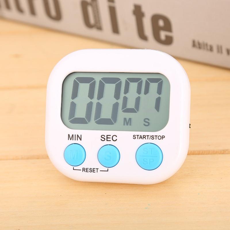 1PC Timer Digitale LCD Cucina Multifunzionale Magnetico Cottura Grande Schermo Timer Elettronico Conto alla Rovescia Accessori Cucina Casa