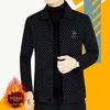 Men's High-End Woolen Coat - Autumn/Winter Business Casual Lapel Overcoat for Young & Middle-Aged Men
