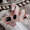 Simple Short Removable Black Cool Chain For Women Wearing Fake Nails Fashionable
