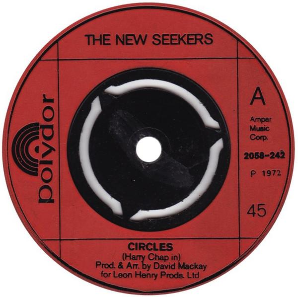 

7inch Record NEW SEEKERS - Circles 2058242 Polydor 1972 UK Rock Used