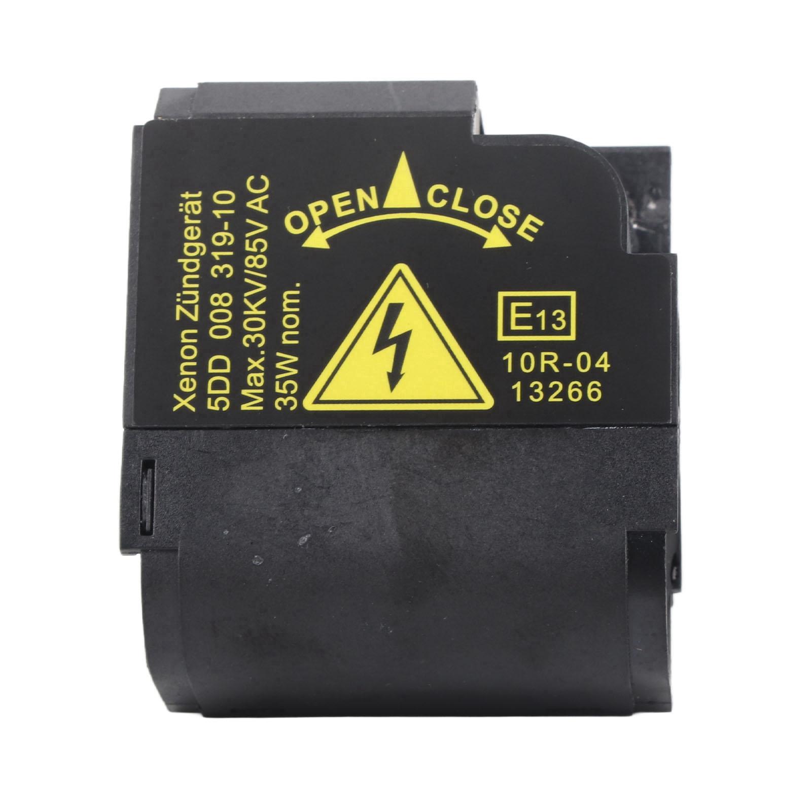 

Xenon Headlight Igniter Ballast D2S D2R Bulb Holder 1307329076 Replacement for R50 R52 R53 2004‑2007 63126919886 чёрный