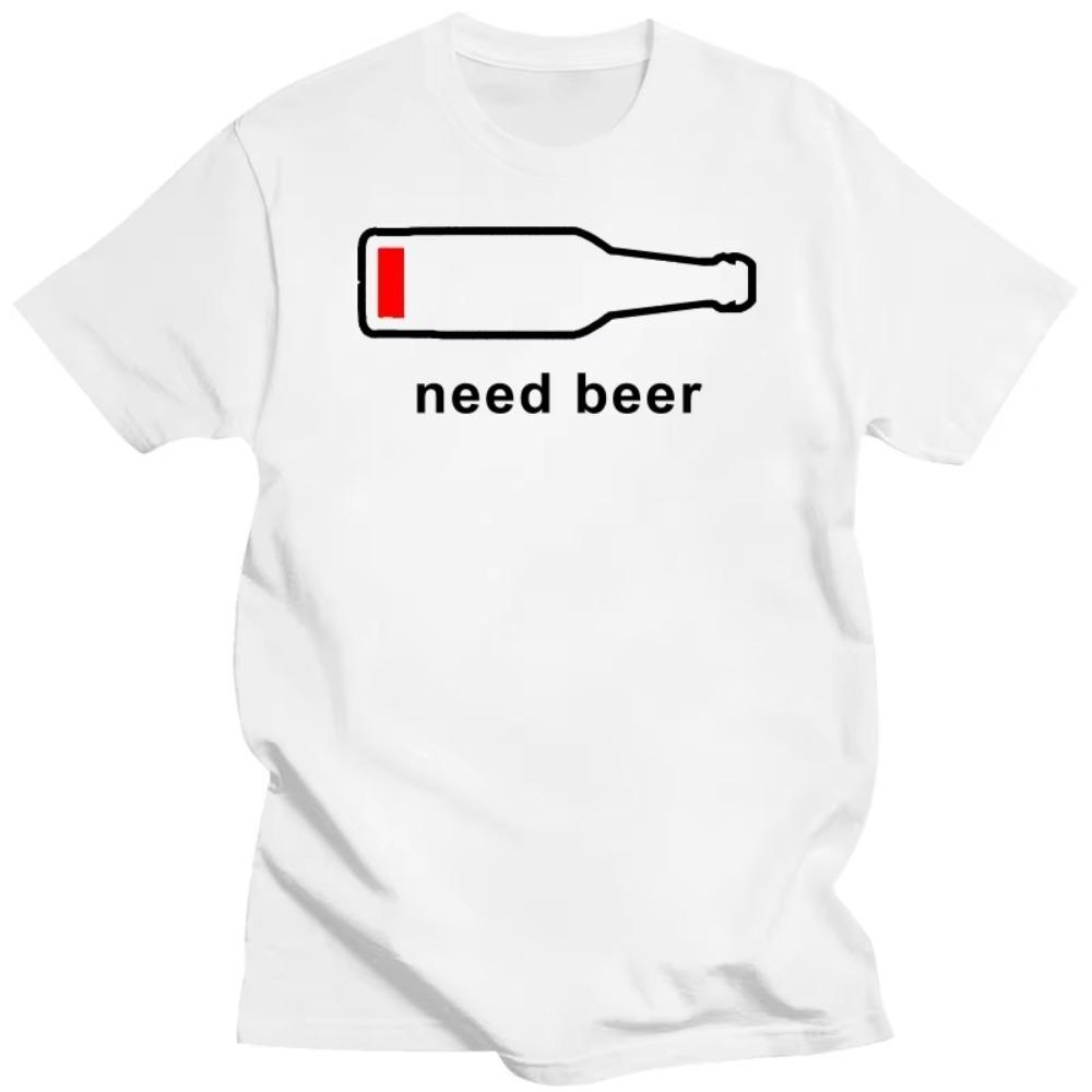 Oversized T Shirt Graphic Tees Women Men Clothing Funny Need Beer Print Summer T-shirts Short Sleeve Oversized T Shirt Mens Top