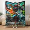 Name Custom KILLER INSTINCT Print Flannel Blanket High Quality Warm Comfortable Cover for All Seasons Perfect for Gifts Home Decor