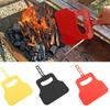 Heat Resistant Grill Fan Handhold Hand Crank Blower Barbecue Fan  Outdoor Camping