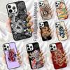 Japanese Dragon Art Soft Phone Case for iPhone 17 Air 16e Pro Max 15 Pro 13 14 Plus 11 12 MagSafe Magnetic Coque