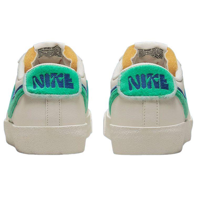 Nike Blazer Low 77 SE Double Swoosh - Phantom Green Royal Men Sneakers White Stadium-Green Old-Royal DO9777-001