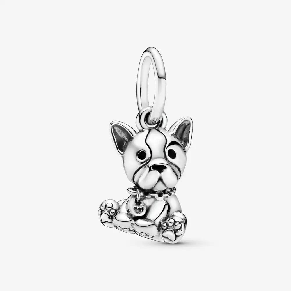 925 Silver Rabbit Panda Kangaroo Caterpillar Charm Beads for DIY Bracelet Women Jewelry Boutique