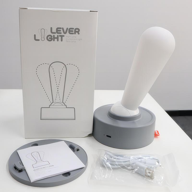 Wireless LED Night Light Joystick Reading Table Lamps Charging Desktop Night Lamps for Room Bedroom Living Decoration Lighting