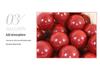 Pomegranate Red Double Layered Balloons – Wedding and Party Decorations