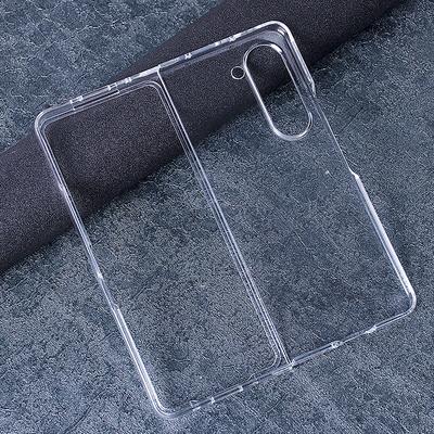 Suitable for Samsung ZFOLD6 Phone Case, Transparent PC Foldable Screen, Zfold5 Protective Case, Anti-drop Flip Hard Shell