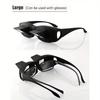 90-Degree Lazy Glasses Eyeglasses Lazy Reading Glasses Prismatic Horizontal Glasses Lying Down Bed Reading TV Watching Eyeglasses HD Readers Glasses